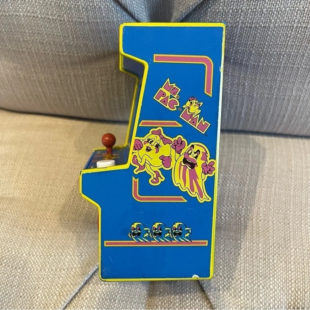 Ms. Pac-Man Retro Mini Video Collectible Arcade Game Machine 2018 Tested